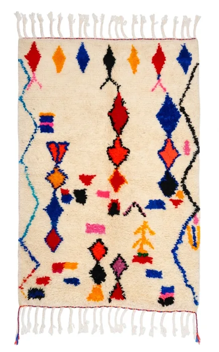 Tapis berbère Azilal — Mosaïque Ardente