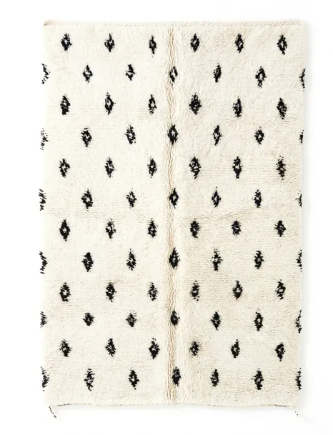 Tapis berbère Beni Ouarain — Semis d'Encre