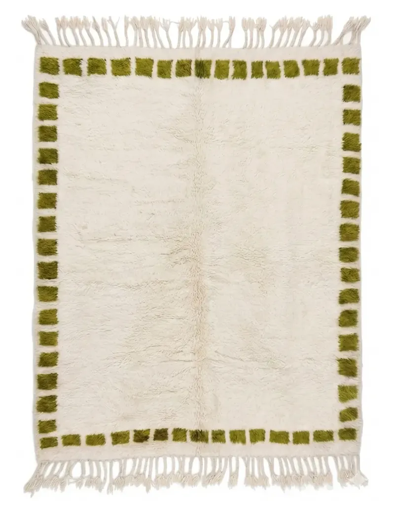 Tapis berbère Mrirt — Cadre d'Olive