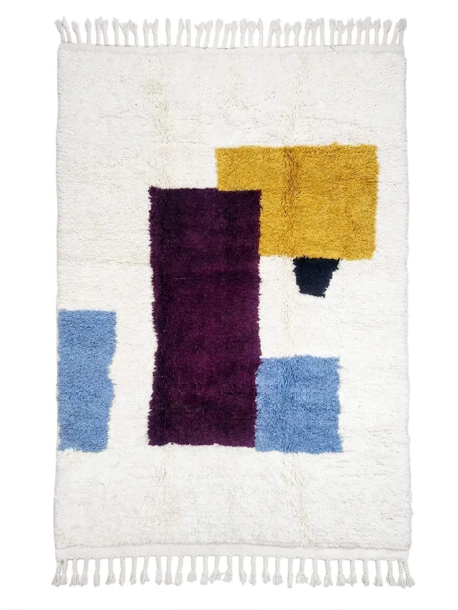 Tapis berbère Beni Ouarain — Blocs Modernes