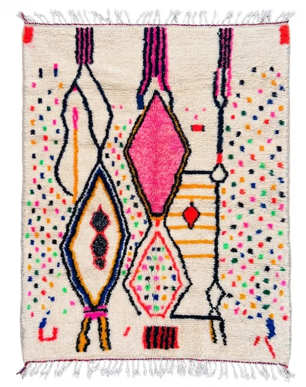 Tapis berbère Azilal — Éclats de Joie